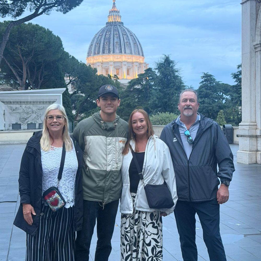 Family during private Vatican Tour