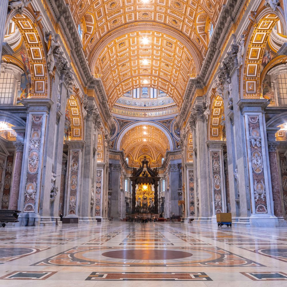 St. Peter's Basilica during Private Guided Tour Vatican